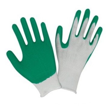 Gants revêtus de latex à vente chaude